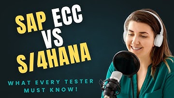 ECC vs S/4HANA — Technical + Functional Differences Every Tester Should Know#sap #sapcareer #sapecc