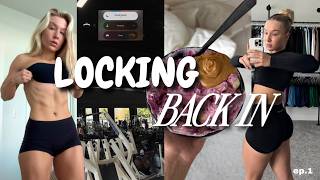 I lost 20lbs... locking back in ep.1 | what I eat before the gym