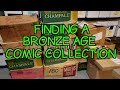 Finding A Bronze Age Comic Book Collection