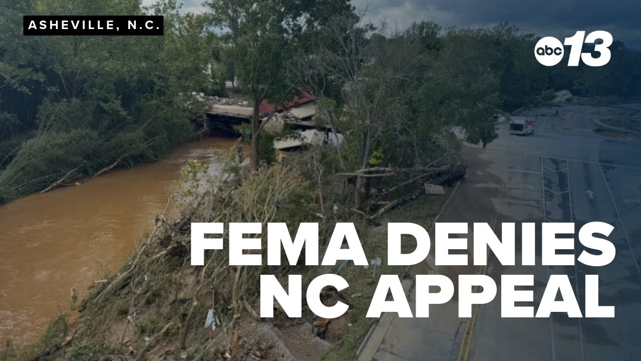 FEMA denies North Carolina appeal for full reimbursement on Helene ...