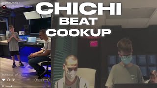 WE MADE A HARD BEAT LIKE CHI CHI!- Headahh Vlog Cookups Vol. 1 (ft. DJ Tkay and EvanWithaDopeBeat)