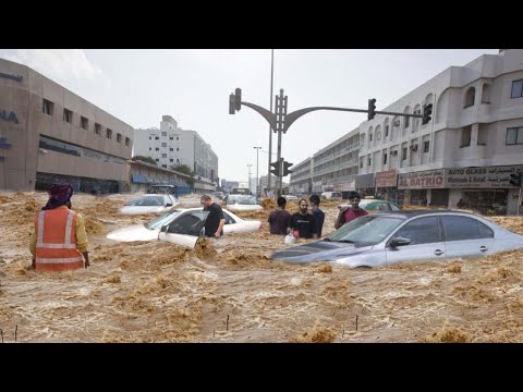 Weather Disaster Hits UAE! Heavy Rain, Hailstorm, Severe Floods Submerge Dubai