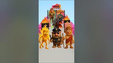 Build a queen-run challenge with Tung Tung Sahur and friends 🤣👑