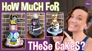 Sharing The Prices Of My Recent Cakes!