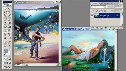 HD sử dụng Photoshop 2018 - CS2 \ Phần 1 - Bài 1 : Tạo nhãn đĩa CD