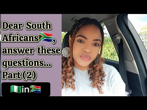 Dear South Africans