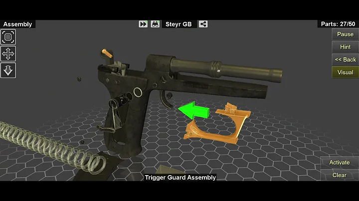 World Of Guns: Steyr GB - disassembly/assembly/operation