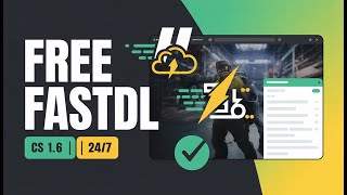 FREE FastDL for CS 1.6 Servers | 24/7 Fast Download Using OptikLink #darkexpertcs
