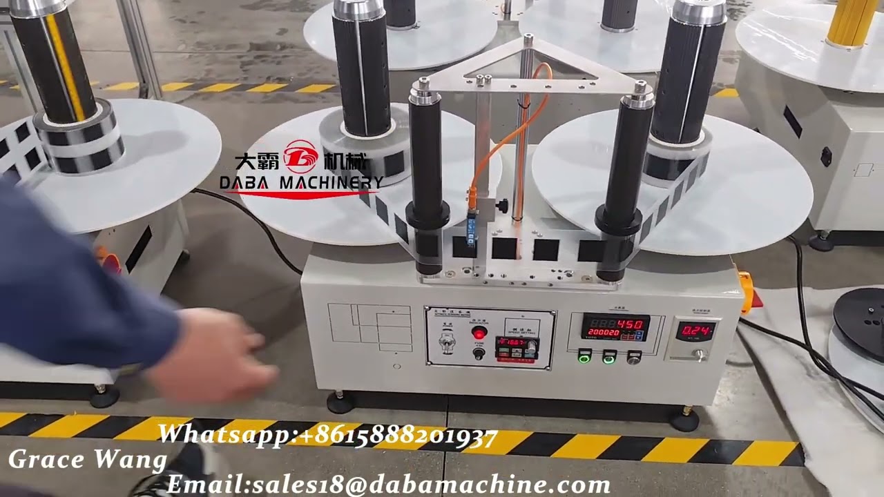 DABA Mini Desktop Label Table Rewinder Machine Rewinding Ready Ship To Indonesia