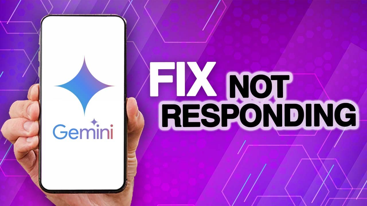 How To Fix And Solve Google Gemini Ai App Not Responding - YouTube