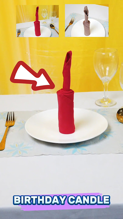 Spruce Up Your Dinner Table with Impressive Napkin Folding – Republic  Masters Chefs