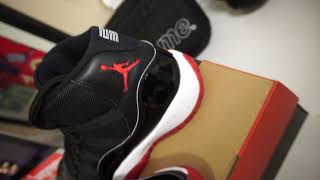 UNBOXING NIKE AIR JORDAN 11 RETRO 'BRED' 2019 RELEASE