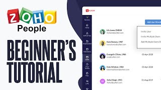 How to Use Zoho People (2024) Step by Step Tutorial for Beginners screenshot 2