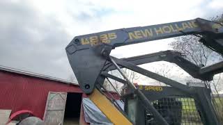 New Holland LX885 won’t move (fail hydrostatic pump)
