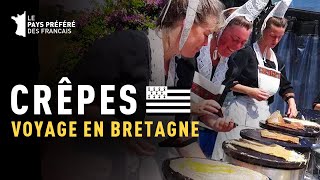 Crêpes, voyage en terres de Bretagne  Rencontre avec les passionnés de la crêpe  Documentaire MG