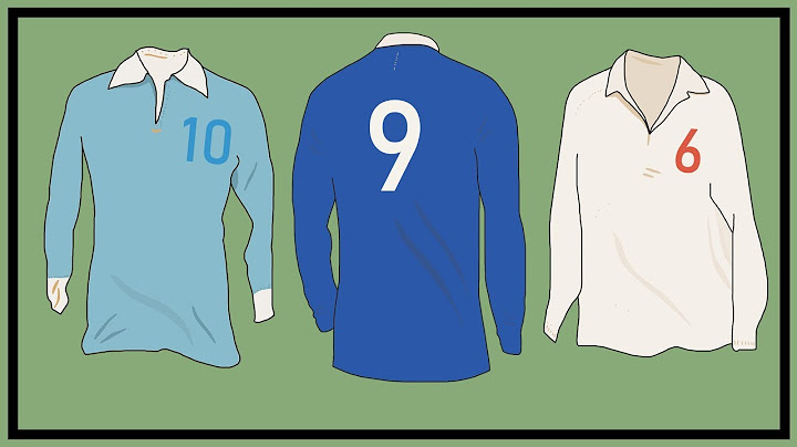 Why Football Shirt Numbers are Different By Country