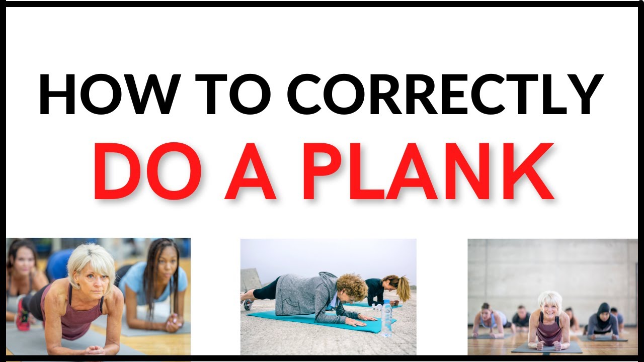 How to correctly do a plank - YouTube