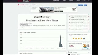 Network Outage Brings Down Hundreds Of Social Media, News & Government Websites