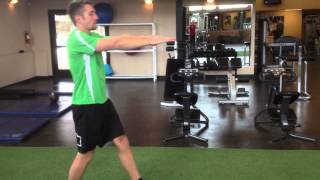 Walking Straight Leg Kicks