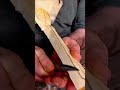How to carve wood easily #shorts