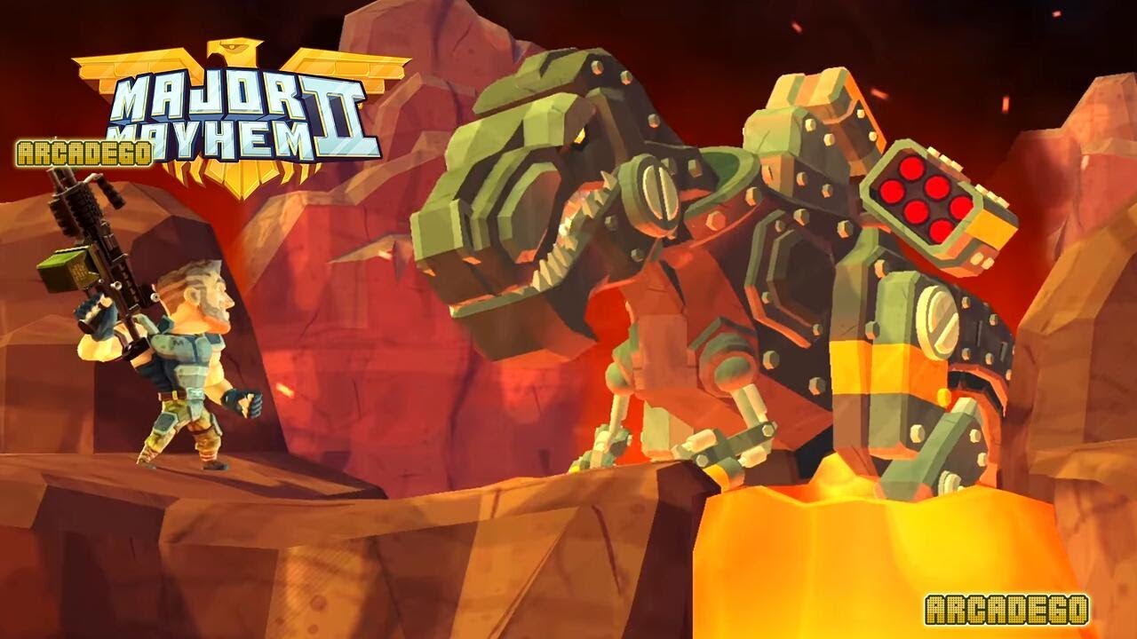 Major Mayhem 2 - Gameplay Walkthrough Part 1 (iOS, Android)