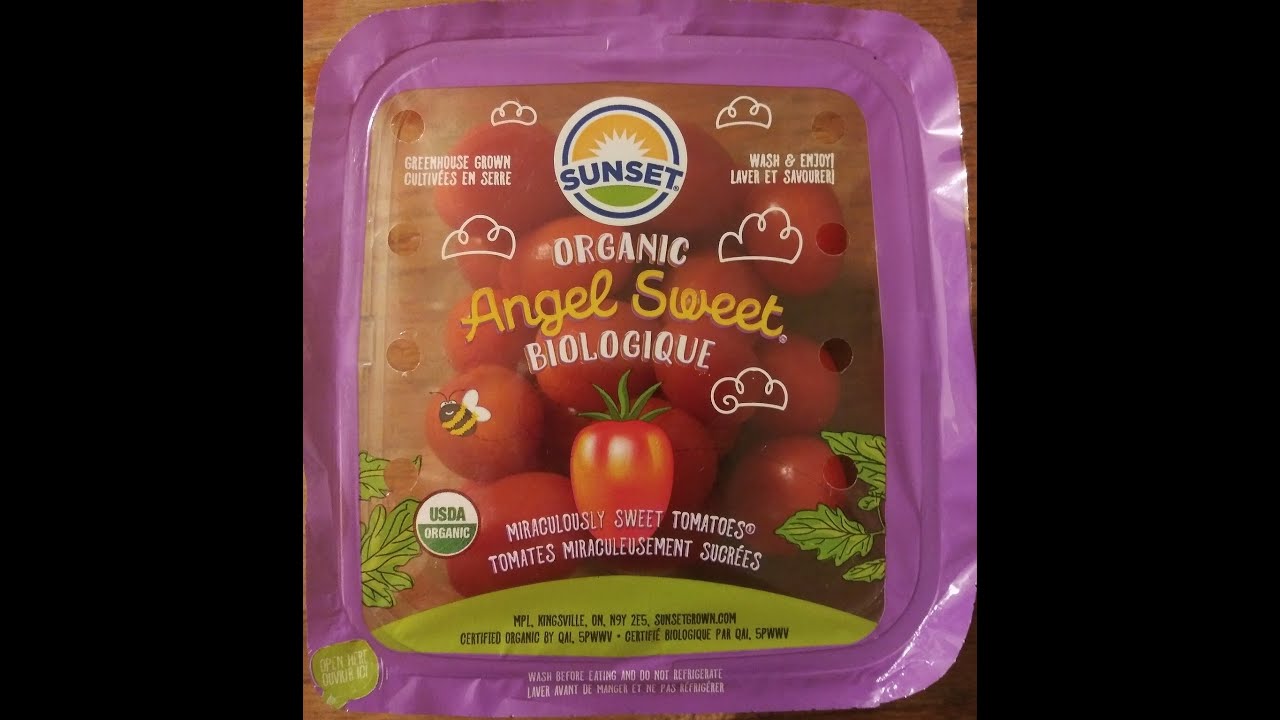 Sunset Organic Angel Sweet Tomatoes Review YouTube