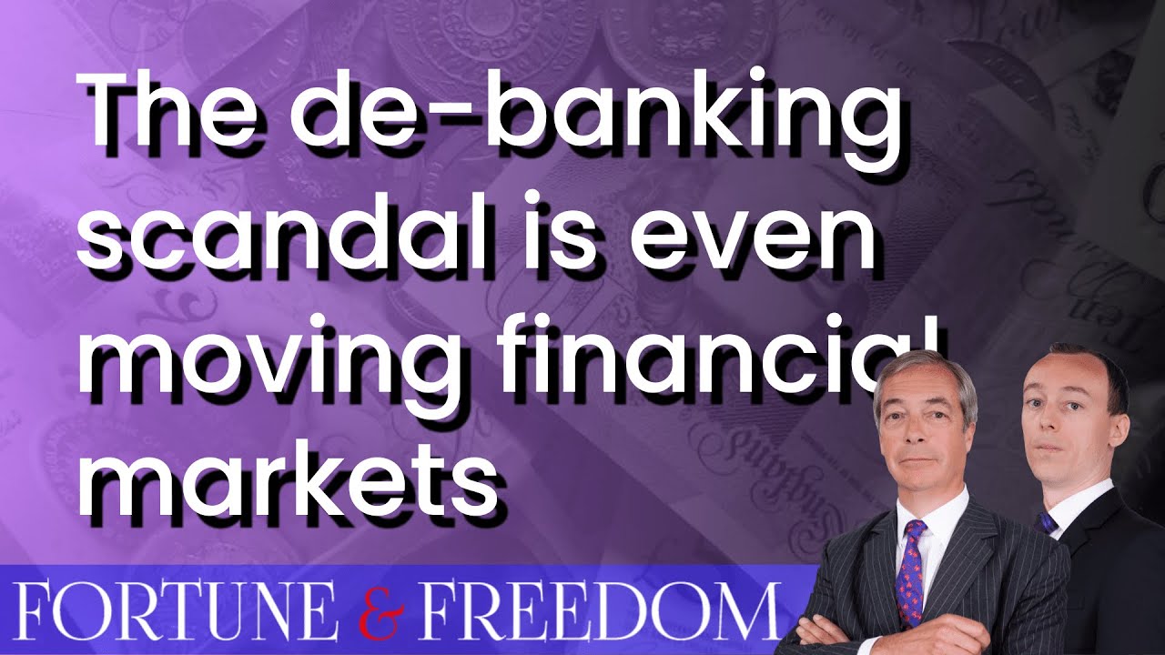 The de-banking scandal is even moving financial markets