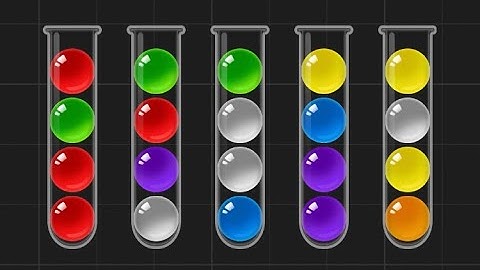 Ball Sort Puzzle - Color Game Level 28 Solution