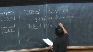 Three fundamental problems concerning codimension-one foliations - Andres Navas