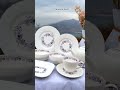 Premium Porcelain Dinner Set – Şık ve Modern Sofra Takımı | Modern Aura Collection#dinnerset