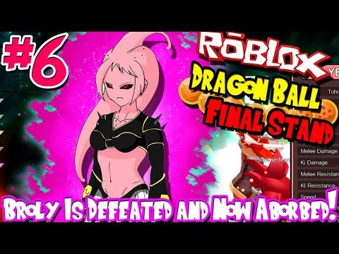 Broly Is Defeated And Now Absorbed Roblox Dragon Ball Final Stand Majin Episode 6 Youtube - angel kaioken goku code roblox dragon ball rage rebirth 2 how to