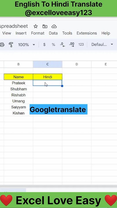 how-to-convert-english-to-hindi-in-excel