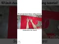 40 inch chest कटोरी ब्लाउज़ cutting tutorial! #blouse #shorts #mahitailors