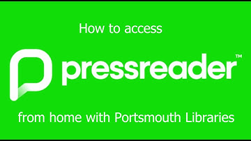 How to access Pressreader with Portsmouth Libraries