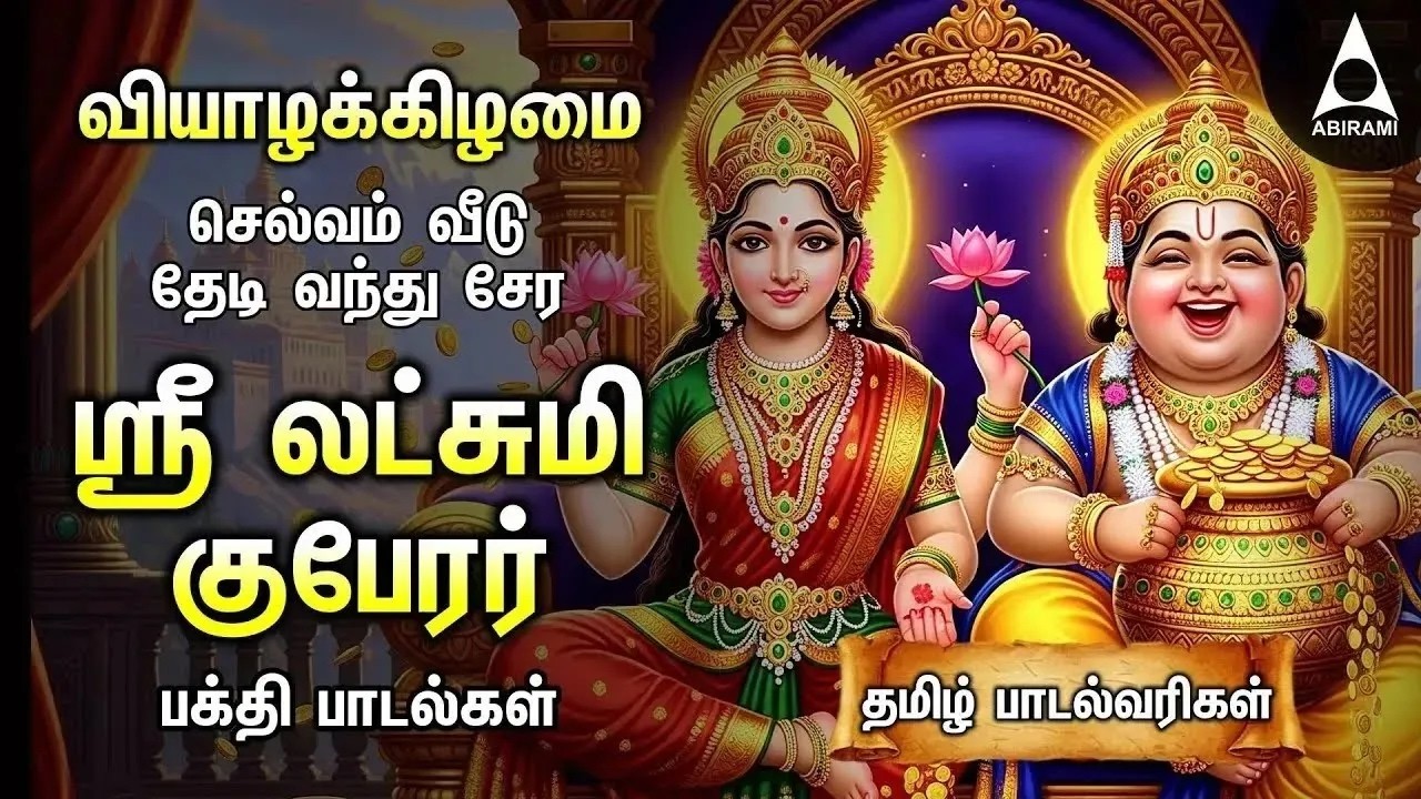 Thursday Sri Lakshmi Kubera Bakthi Padalgal | Potri On Sri Lakshmi Guberar And Songs