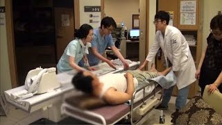 갑작스런 골프 부상으로 혼자 걷기도 힘들었던 응급 환자