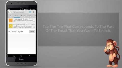 HTC How to Search email messages on Support for Apple Samsung smart phones user guide support