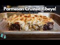 Longhorn inspired parmesan crusted ribeye steak  easy recipe tutorial