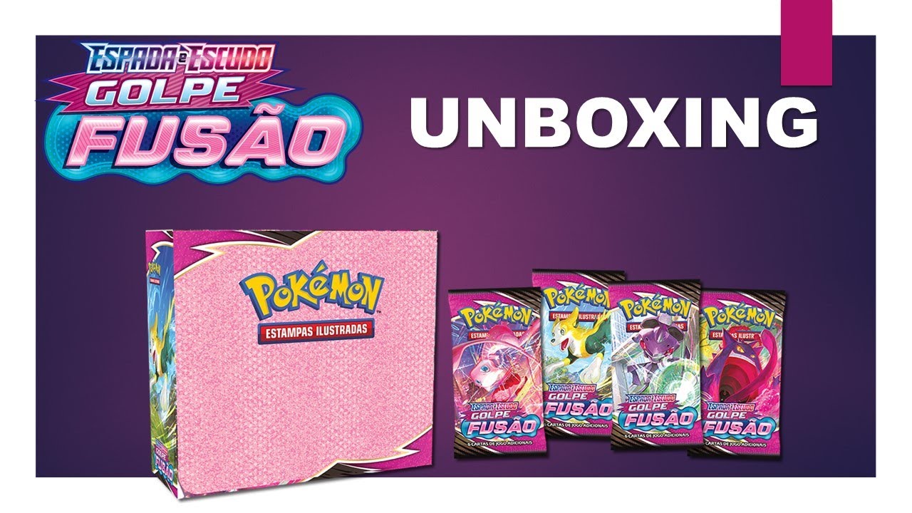 Unboxing Booster Box Espada Escudo 8 - Golpe Fusão - Pokémon TCG - YouTube