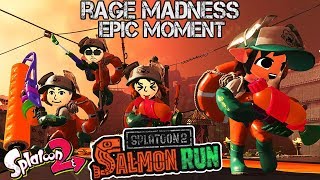 ABM: RAGE MADNESS!! EPIC MOMENT!! Splatoon 2 Salmon Run Match!! HD