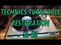 Technics SL-B2 Turntable Repair / Servicing -Adam HiFi-