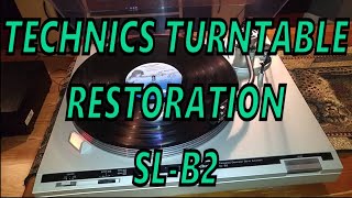 Technics SL-B2 Turntable Repair / Servicing -Adam HiFi-