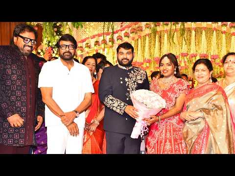 Megastar Chiranjeevi & Surekha Konidela At Director Mehar Ramesh Daughter Marriage | TFPC - TFPC
