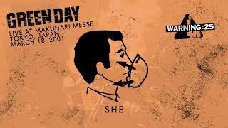 green day she live at makuhari messe tokyo japan visualizer