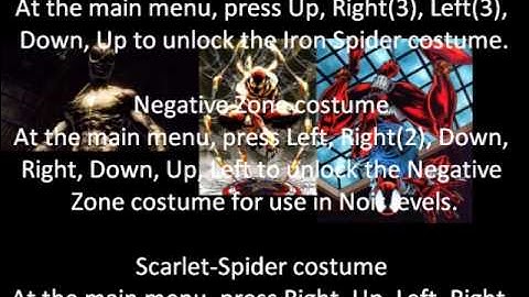 spiderman shattered dimensions cheats