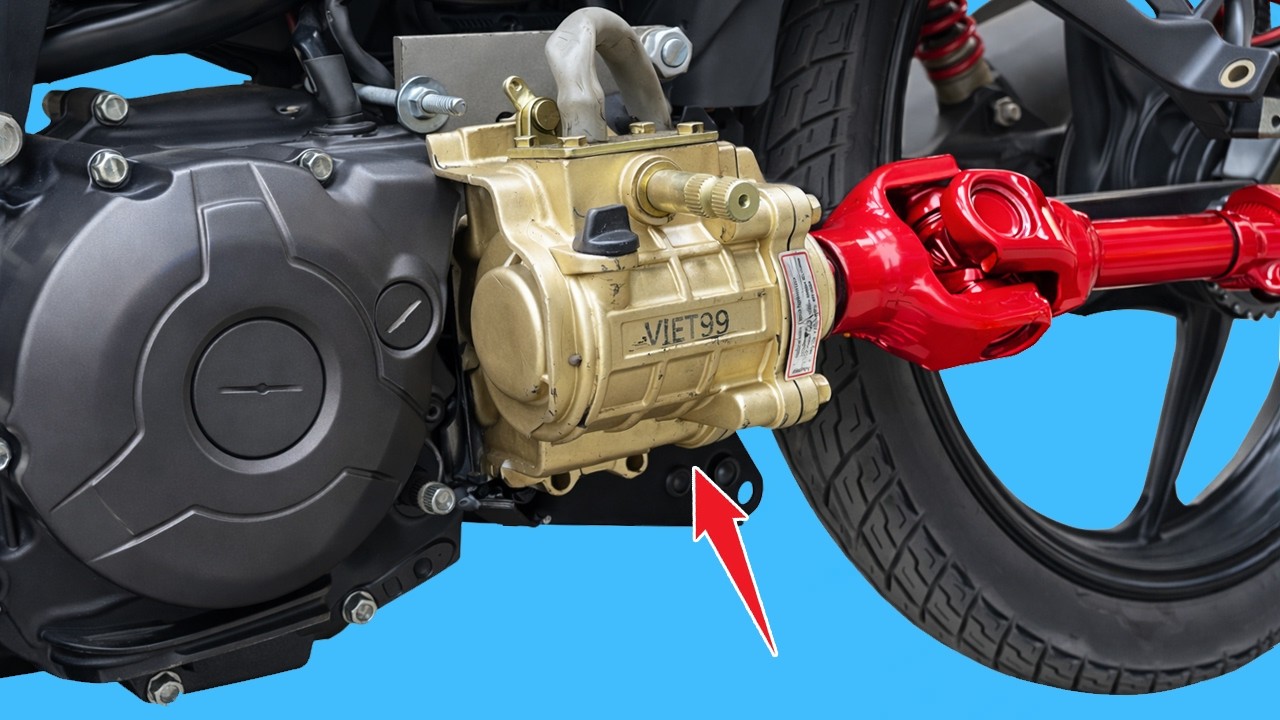 99 NASA Professors’ Patented Repair Tips You Must Know! Make Your Motorcycle Chainless!