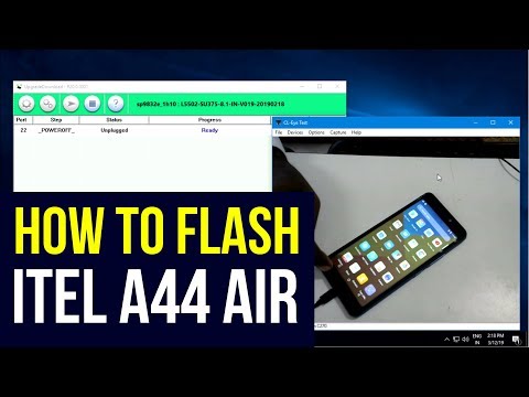 How to flash ITEL A44 AIR with Flash tool