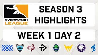 Overwatch League Season 3 Week 1 Day 2 Highlights