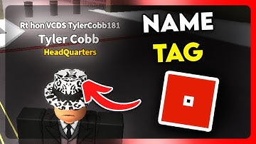 How to Add Name Tag in Roblox Studio (2025)