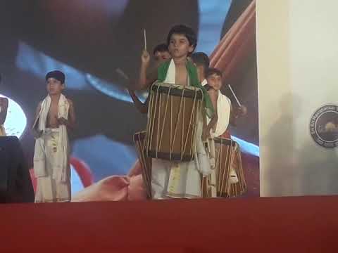 Shimkari Melam performance at SSRVM Kochi Annual Day.. class 2